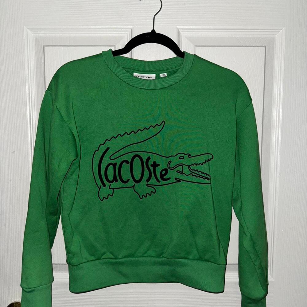 Mens lacoste sweatshirt size 34 - Picture 4 of 5
